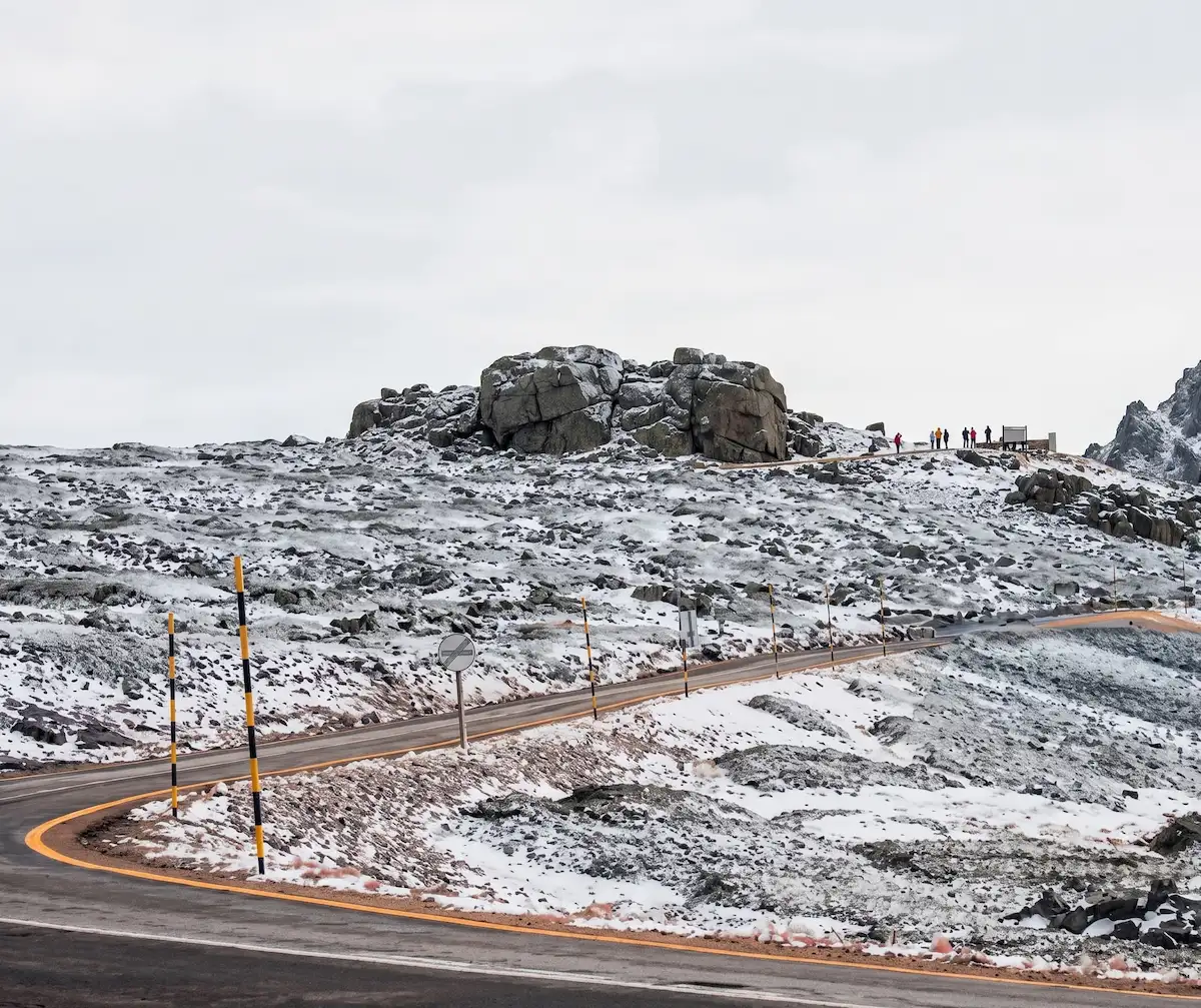 Serra da Estrela mountain landscape