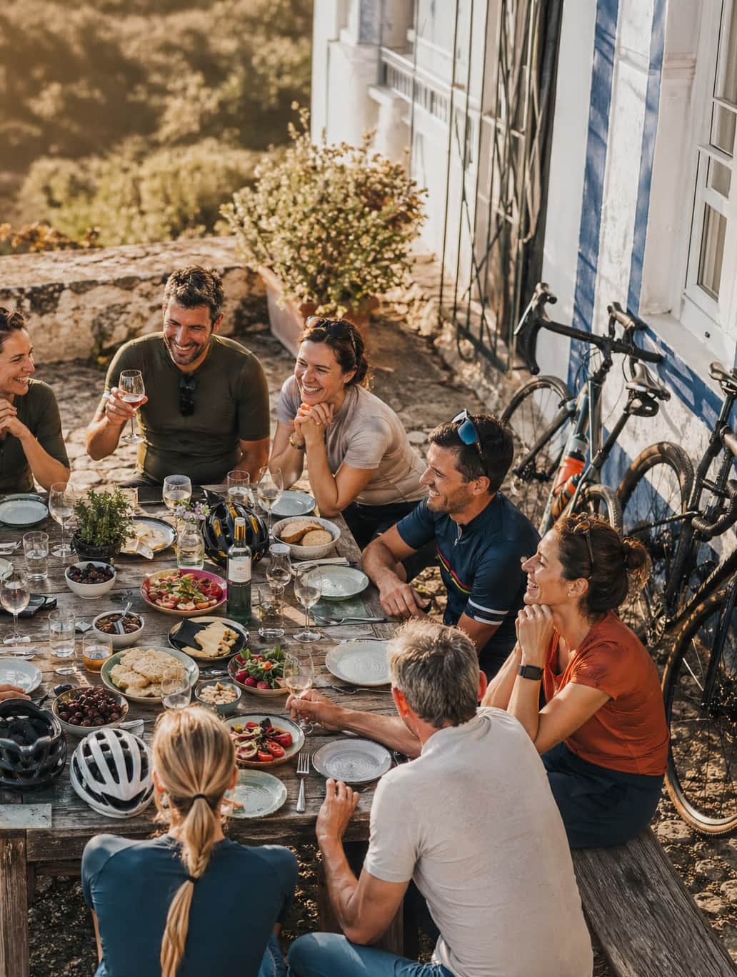 Full service cycling experience